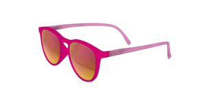 The Classic Kids Sunny- Hot Pink Block Mirror Lens