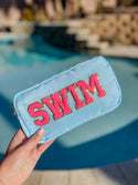 Zipper "Swim" Pouch- Small