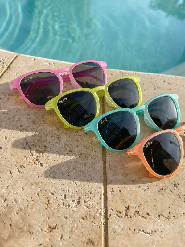 The Classic Kids Sunny- Citrus Green Polarized